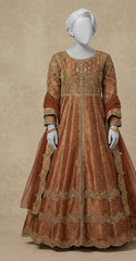 Shanaya | Maxi | Stitched | Rust
