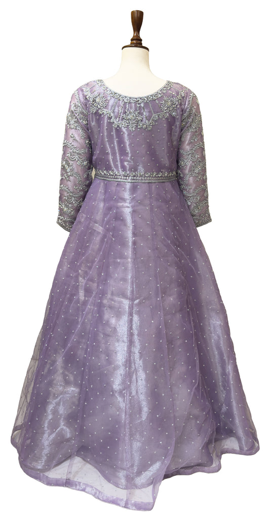 Fariha | Maxi | Stitched | Lavender