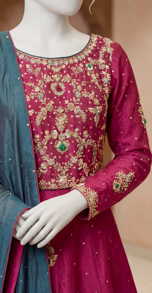 Sapphire  | Lehenga | Hot Pink