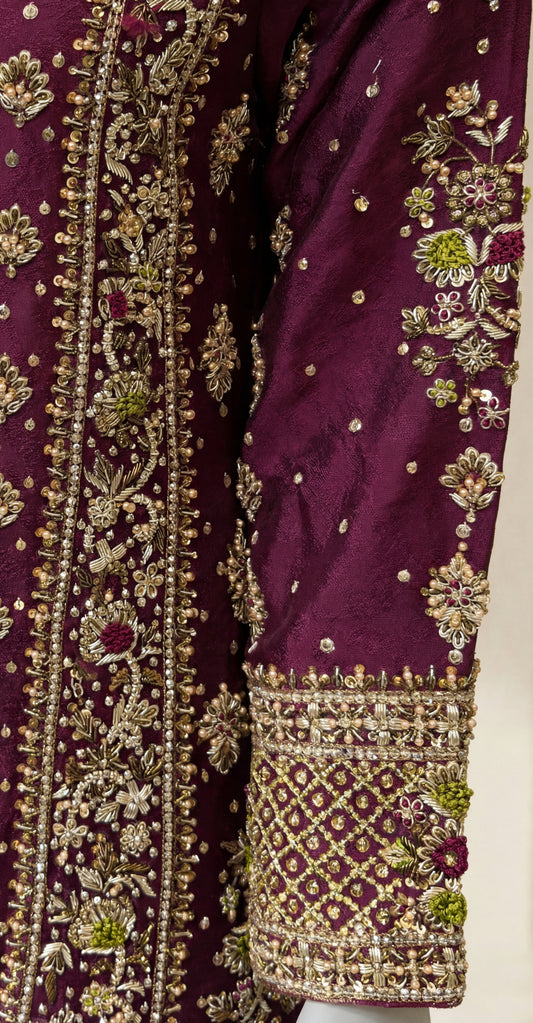 Bahaar | 3 Piece | Stitched | Hot Pink