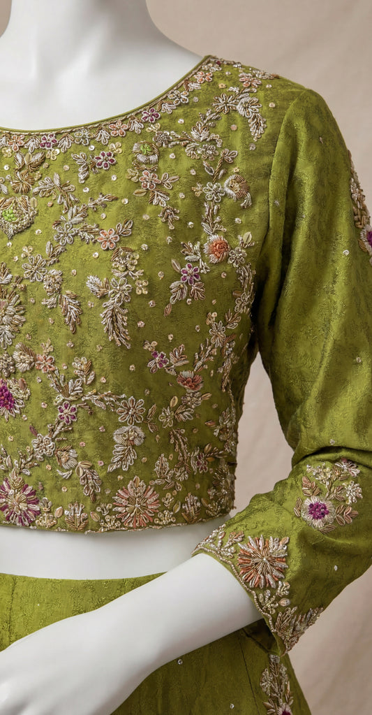 Sapphire  | Lehenga | Green