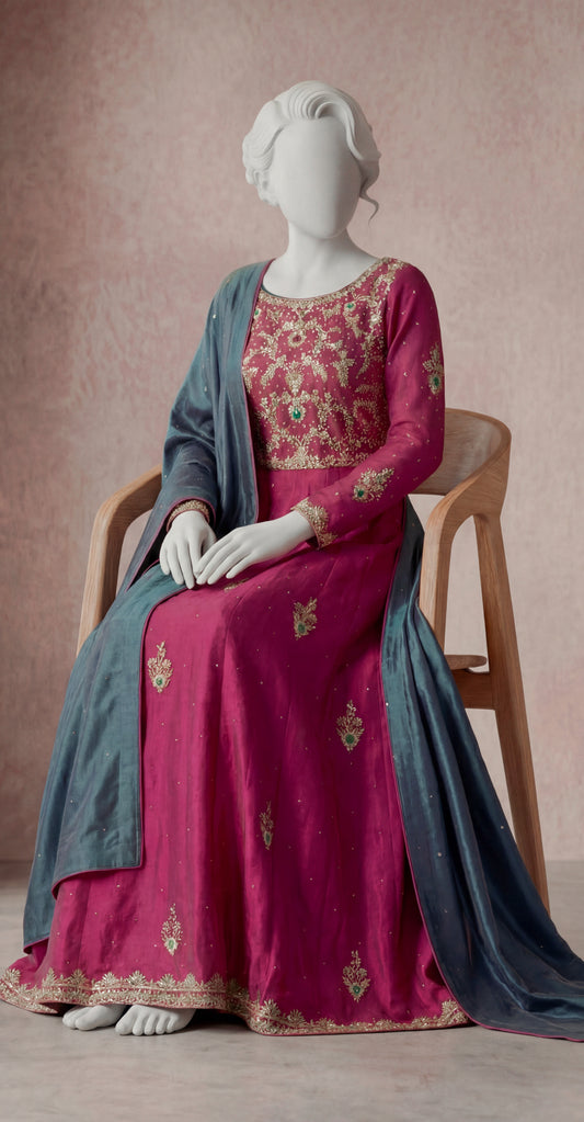 Sapphire  | Lehenga | Hot Pink