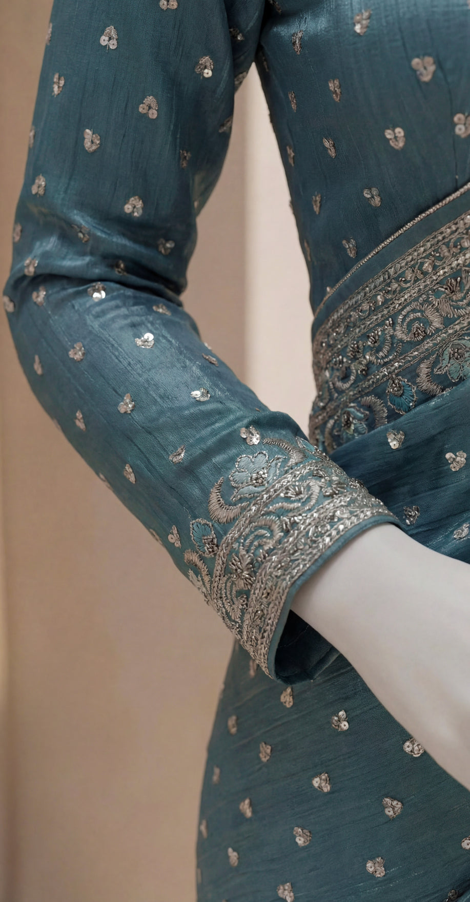 Resa | Saree | Sky Blue