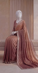 Resa | Saree | Brown