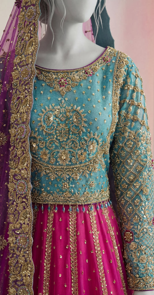 Zenia | Lehenga | Multi