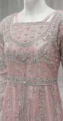 Fariha | Maxi | Stitched | Soft Peach