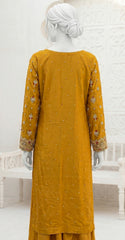 Muqaddar | 3 Piece | Stitched | Mustard