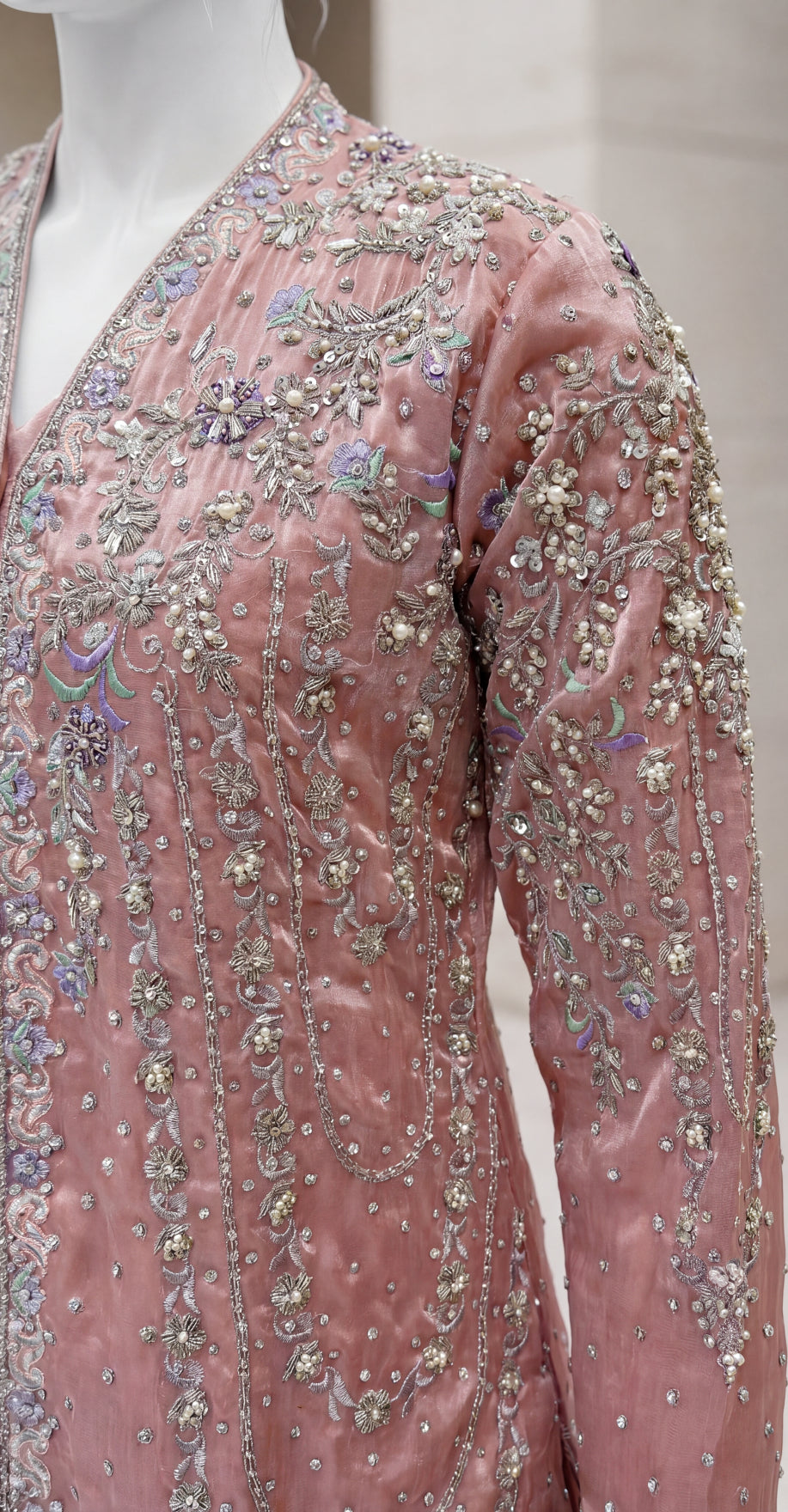 Sraha | 3 Piece | Stitched | Blush