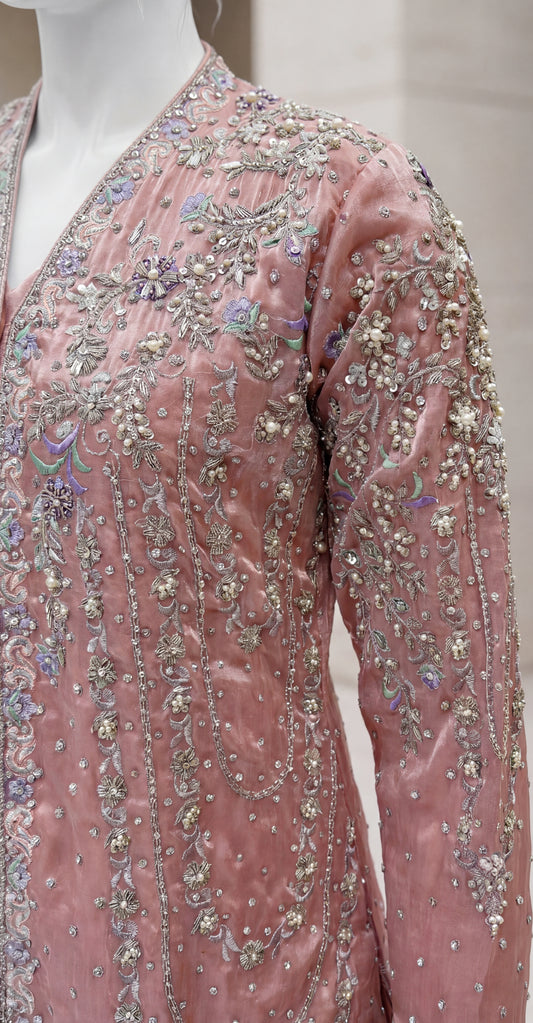Sraha | 3 Piece | Stitched | Blush