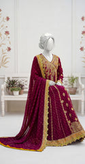 Tarannum | Maxi | Maroon