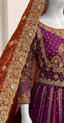 Zenia | Lehenga | Hot Pink