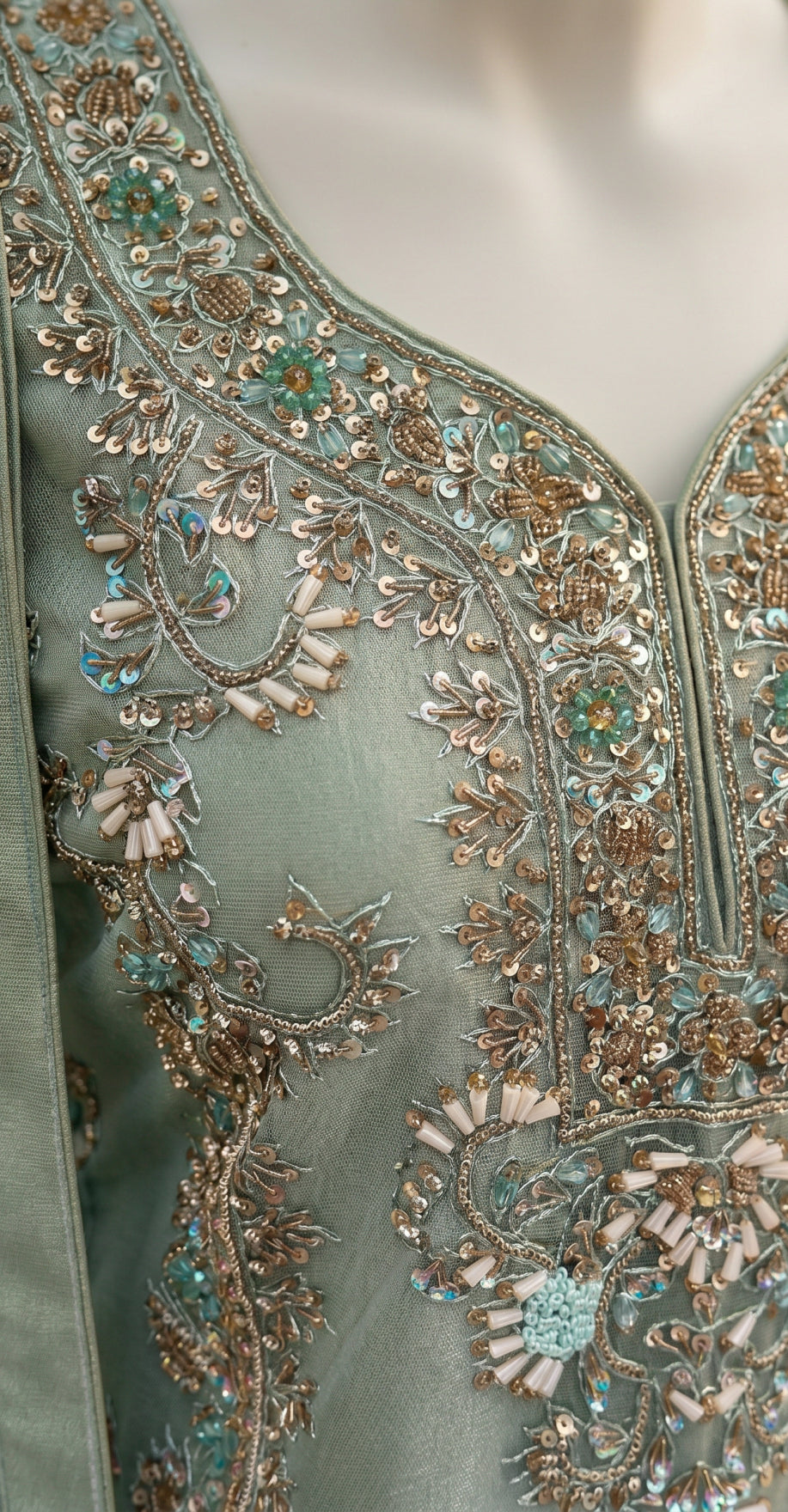 Sehraz | 3 Piece | Stitched Suit | Mint