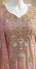 Sehraz | 3 Piece | Stitched Suit | Tea Pink