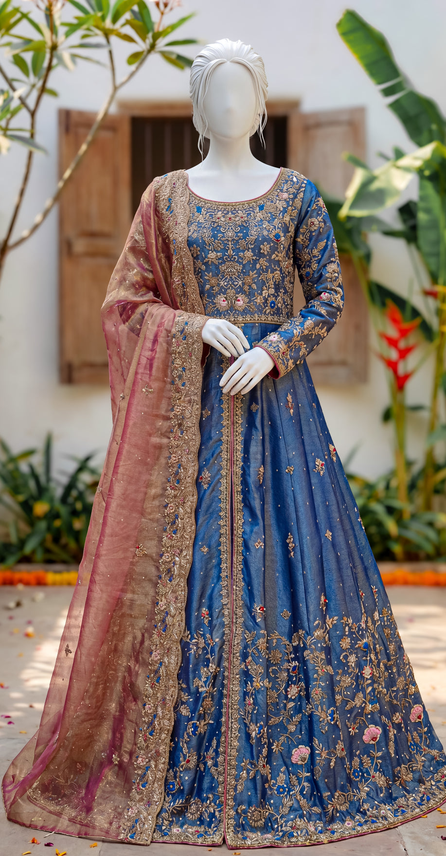 Sahar | Maxi | Blue