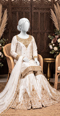 Shifaa | Gharara | Off-White