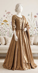 Miraal | Lehenga | Golden
