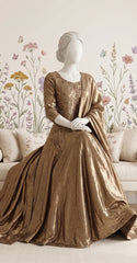 Miraal | Lehenga | Golden