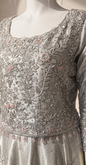 Miraal | Lehenga | Ash Grey