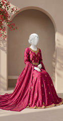 Miraal | Lehenga | Ruby Red