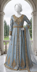 Gulnaar | Maxi | Sky Blue