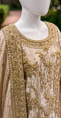 Dahaab | 3 Piece | Stitched | Golden