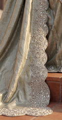 Zarqash | 3 Piece | Stitched Suit | Ash Gray