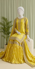 Surya | Gharara | Yellow