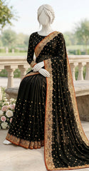 Abeera | Saree | Black