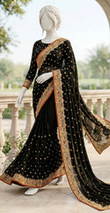 Abeera | Saree | Black