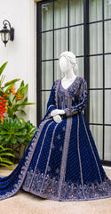 Tarannum | Maxi | Ink Blue