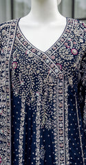 Tarannum | Maxi | Ink Blue