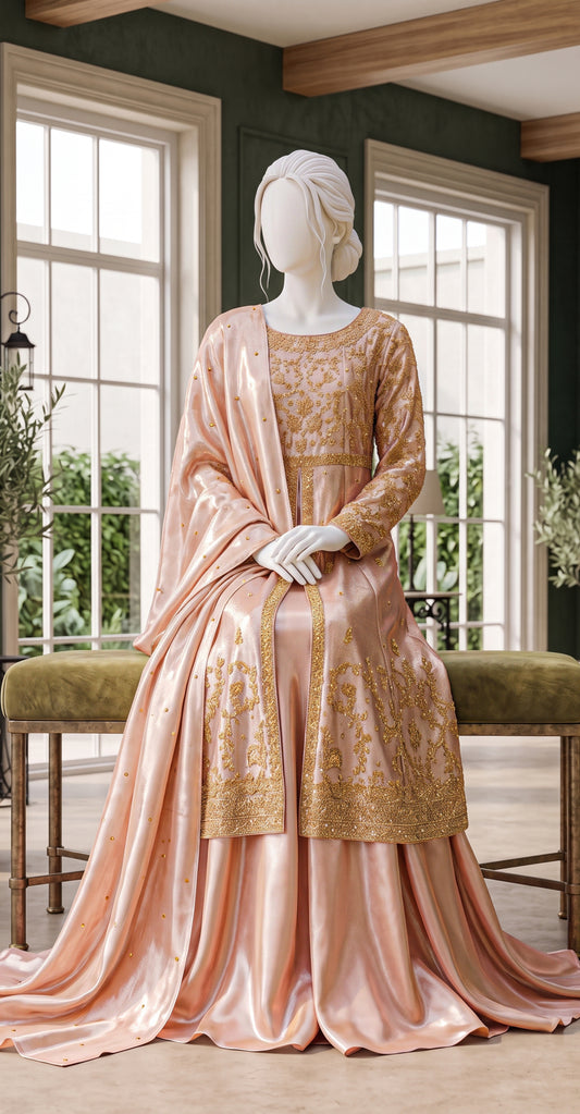 Rania | Lehnga | Peach