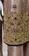 Aaliya | 3 Piece | Stitched | Rose Gold