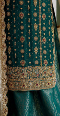 Muskaan | 3 Piece | Stitched | Green