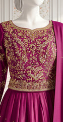 Nayaab | Lehnga | Hot Pink