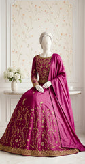 Nayaab | Lehnga | Hot Pink