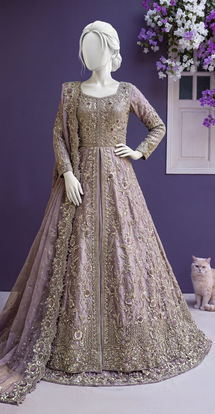 Qirat | Maxi | Lilac