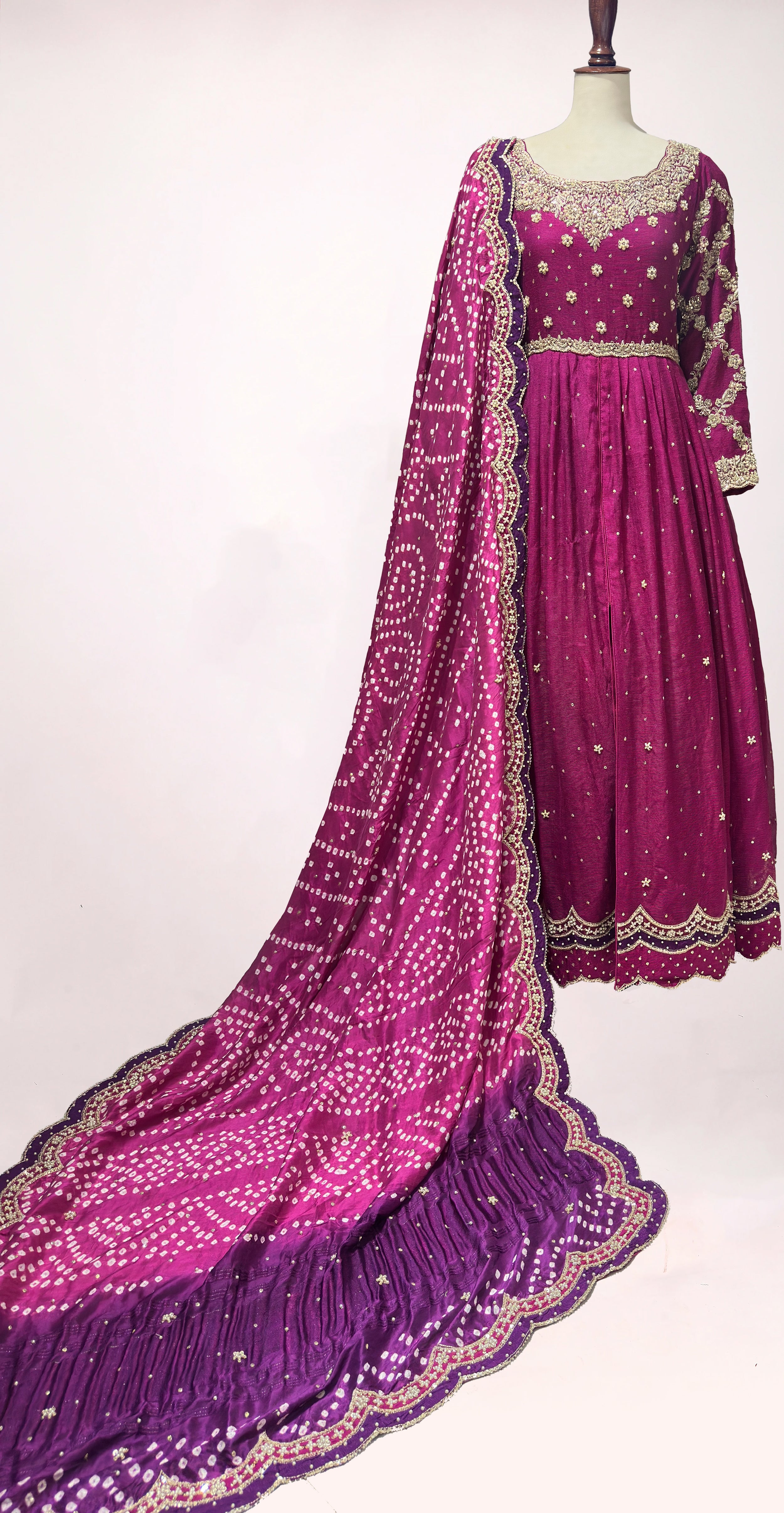Chundri | Maxi | Hot Pink