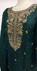 Green suit