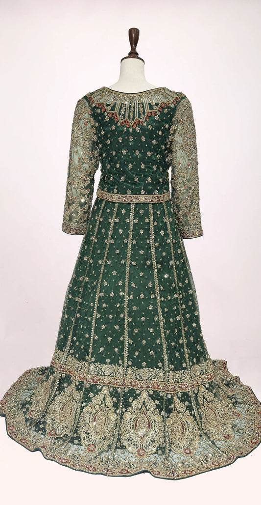 Shehwaar | Maxi | Emerald Green