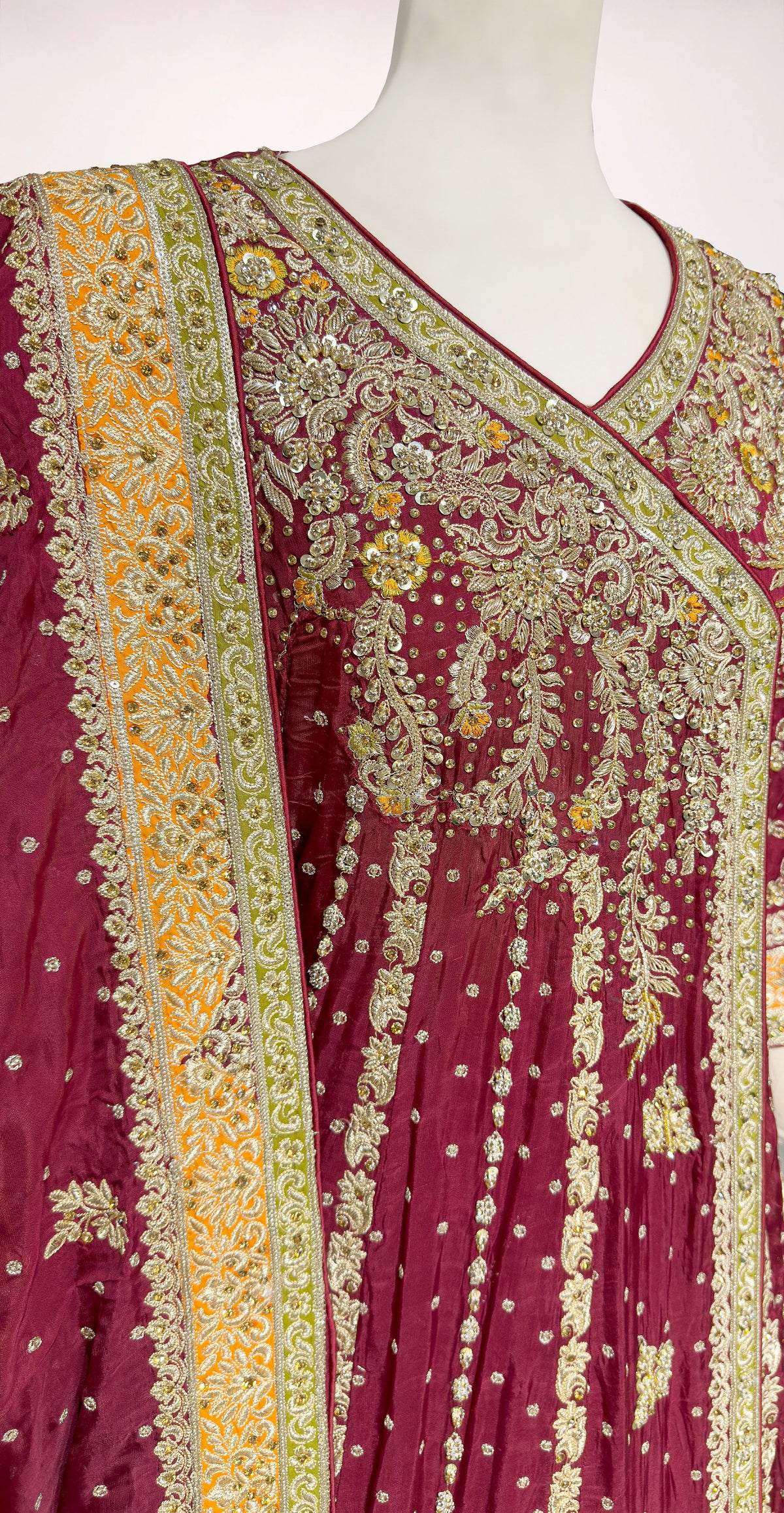 Tarannum | Maxi | Maroon