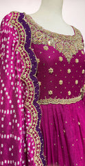 Chundri | Maxi | Hot Pink