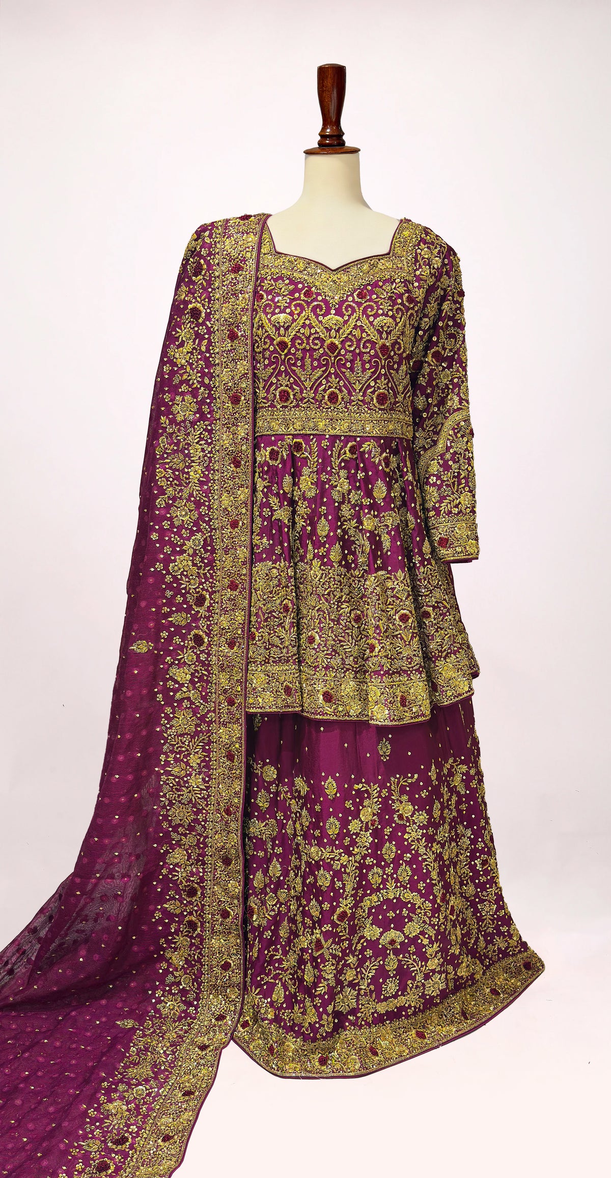 Saraya | Lehenga | Purple