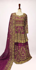 Saraya | Lehenga | Purple