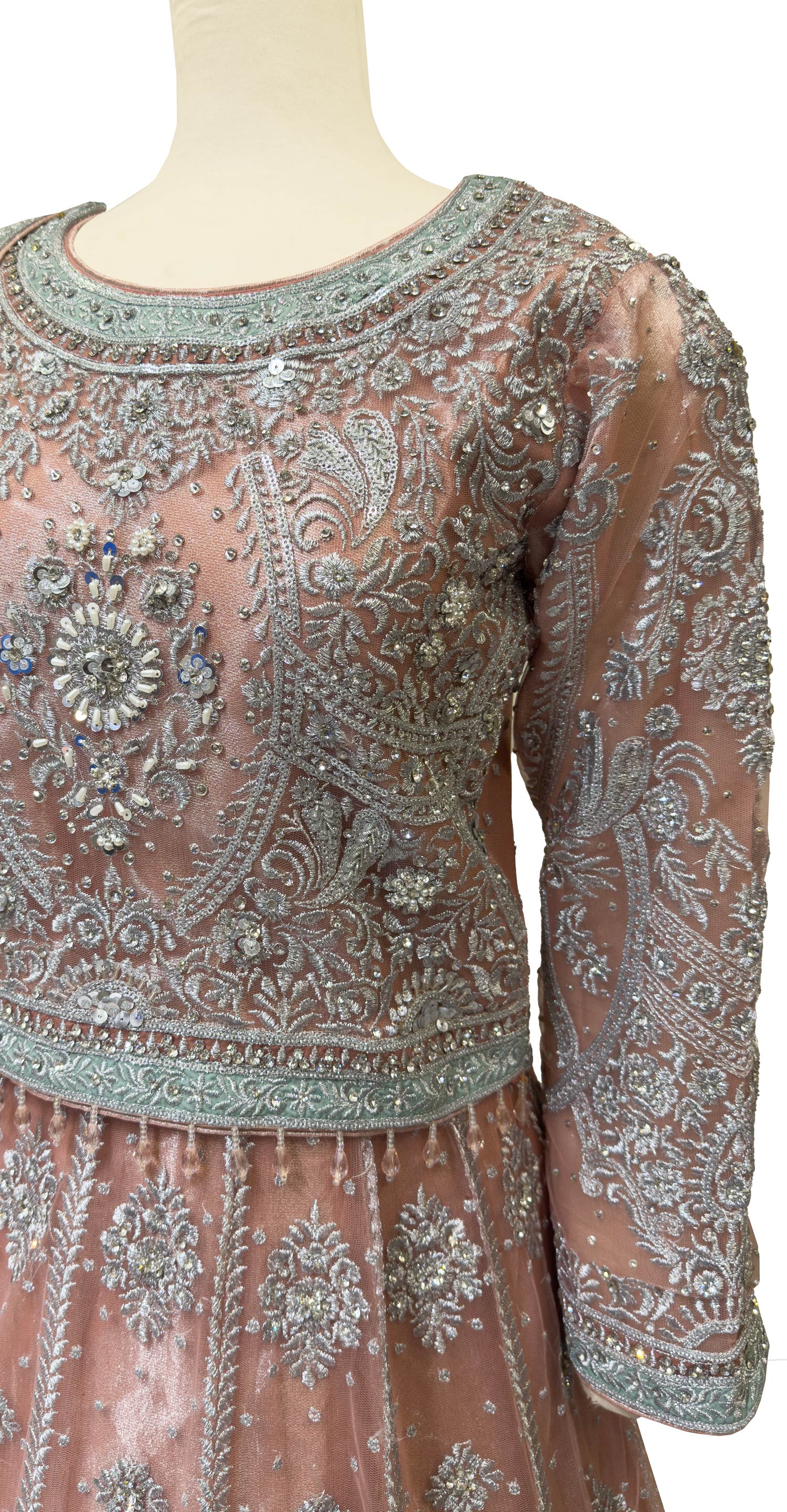 Jazmin | Lehenga | Stitched | Peach