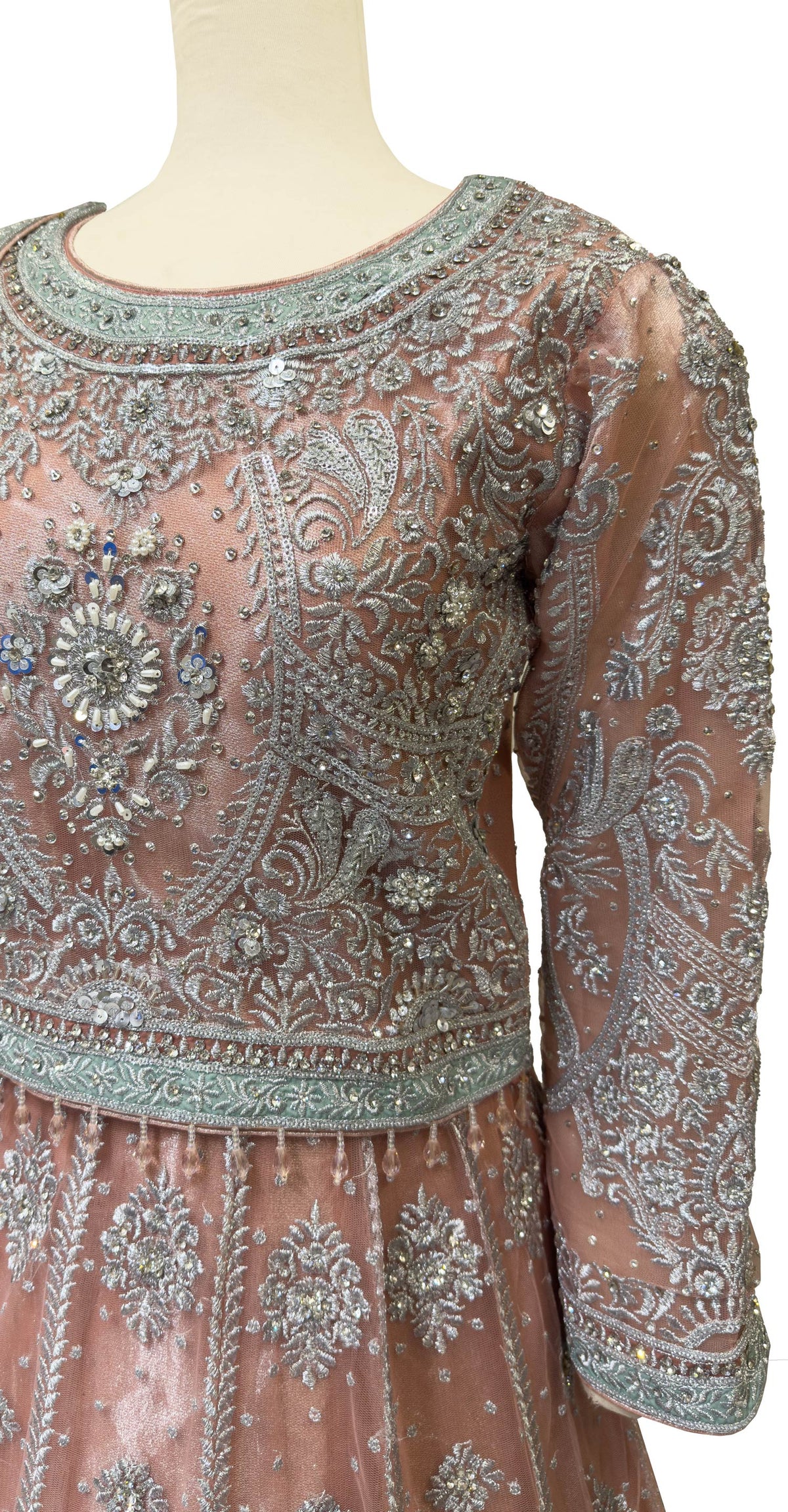 Jazmin | Lehenga | Stitched | Peach