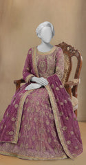 Jazmin | Lehenga | Stitched | Hot Pink