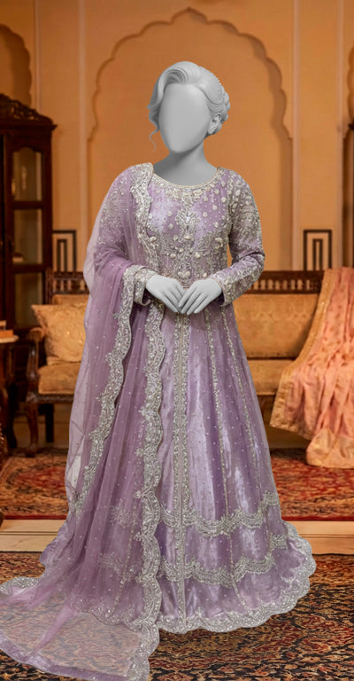 Shanaya | Maxi | Stitched | Lavender