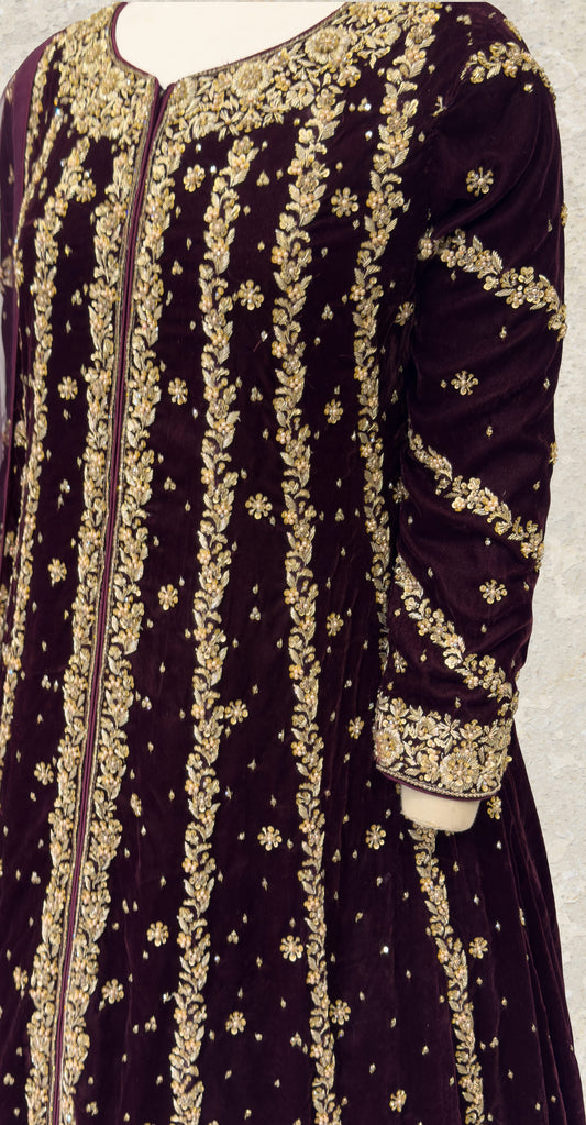 Anshara | Maxi | Maroon