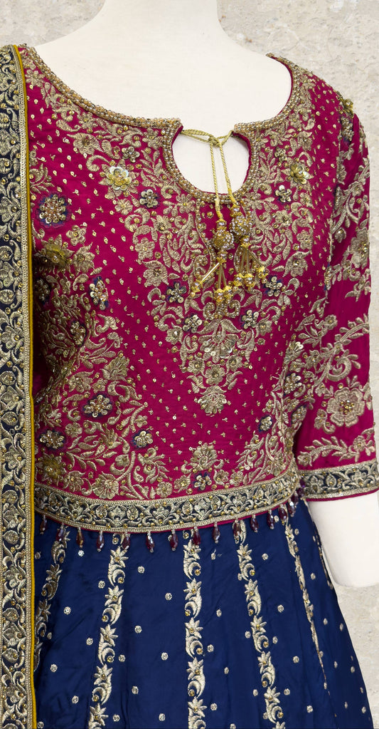 Afrozeh  | Lehenga | Multi